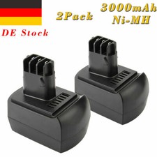 2x 12V 3000mAh Ni-MH Akku Für