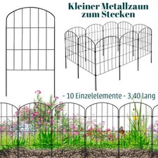 Zaun Gartenzaun Steckzaun