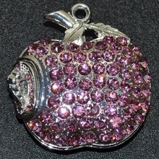 USB Stick 4 GB Apfel Wurm rosa