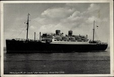 Ak Motorschiff St. Louis