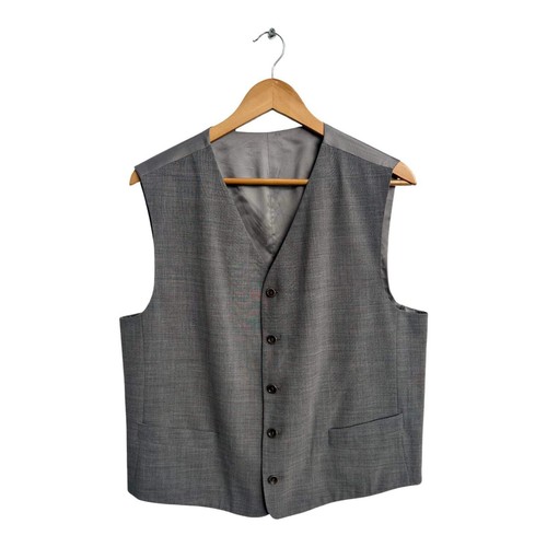 Herren weste kurz grau - herren,