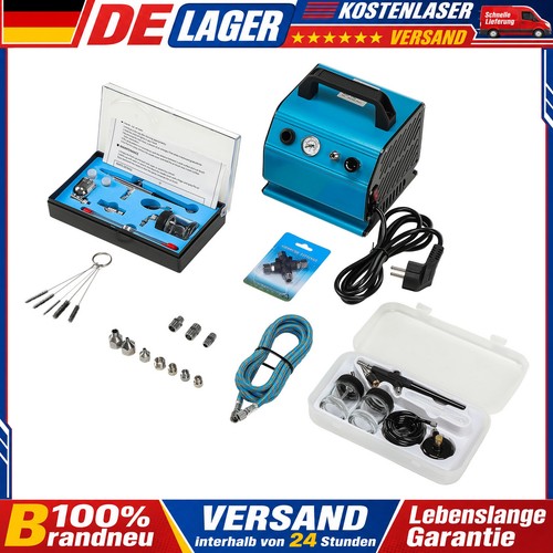 Airbrush kompressor komplett - airbrush,