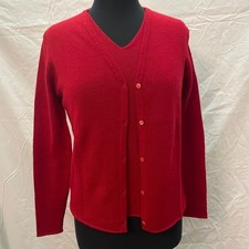 Damen V-Ausschnitt Twinset