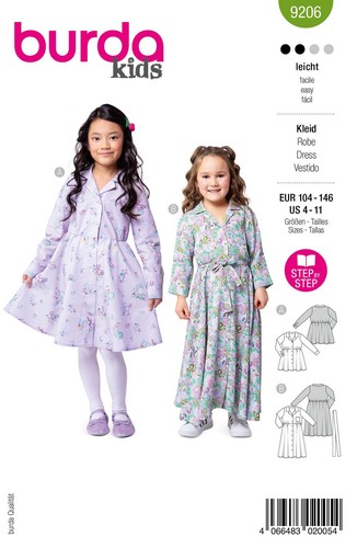 Schnittmuster mädchenkleid - schnittmuster,