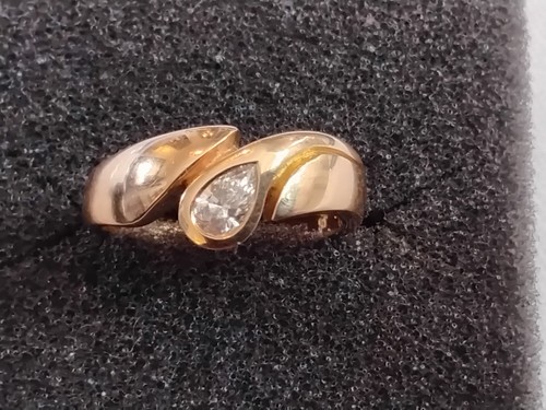 Diamant ring diamanttropfen - diamant,