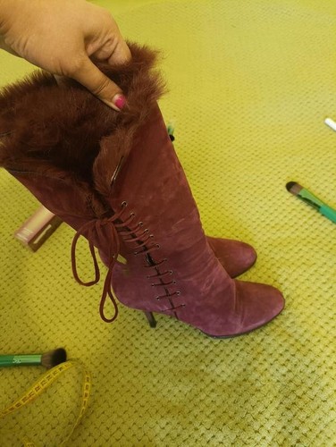 Women loriblu boots - boots, burgundy