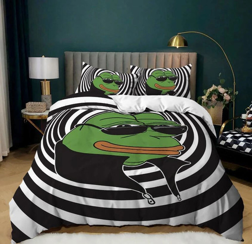 Pepe der frosch - pepe, steppdecke