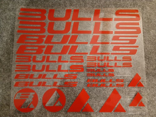 Bulls aufkleberset 20 - bulls, (no.184)