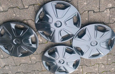 4x 16 Zoll Radkappen, original Ford, schwarz