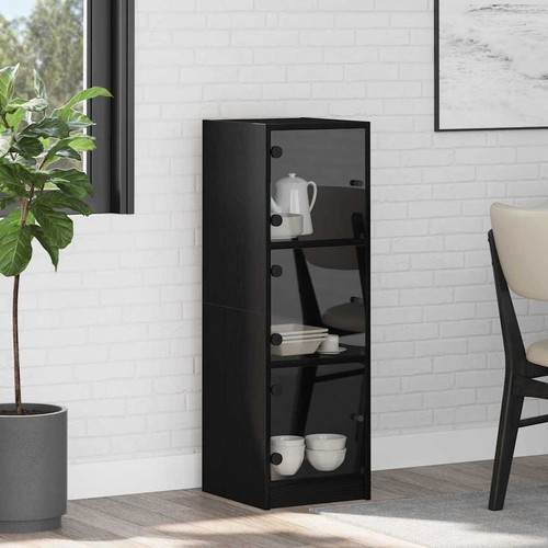 Highboard mit glastüren - highboard,