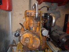 Hatz e80 Motor betriebsbereit e80D mit neuem schnelläufer Anlasser  12V