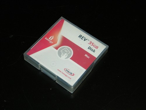 Iomega rev 35gb disk - rev, cartridge