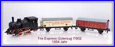 Trix Express Güterzug Batteriebahn 7/902 von 1954 (nur  LOK 6602+2 Güterwagen)