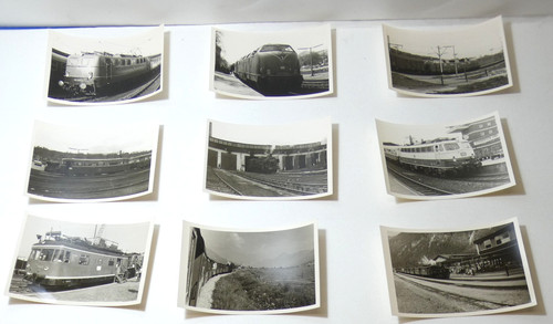 Lokomotive bahn bilder - 9x,
