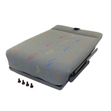 Klapptisch vorn VW Crafter I 2E für 2-er Sitzbank vorn rechts Stoff grau