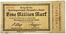 Neustadt Notgeld 1 Million