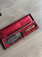 Antiker Tortenheber versilbert