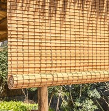Hochwertiges Bambusrollo