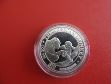 *Somali 10 Dollar 1999 (1 Oz. 999 ) Silber  * THE AFRICAN MONKEY (Schub154)