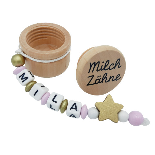 Milchzahndose mit namen - mit,