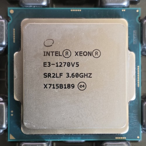 Intel xeon 1270v5 - xeon, e3-1270v5