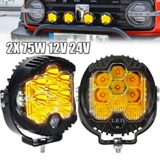 2X 75W LED Arbeitsscheinwerfer