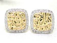 Paar diamant ohrstecker - diamant,