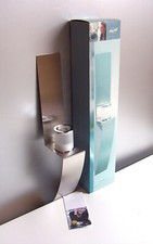 OVP ! Herstal Living Design Dänemark 55cm Edelstahl Wand Teelicht Kerzen Halter