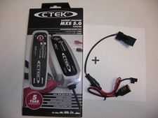 DUCATI CTEK MXS 5.0 Batterieladegerät + Adapter DDA-Stecker  neu