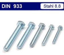Sechskantschrauben DIN933 - M3