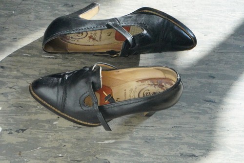 Vintage leder mary - vintage, jane