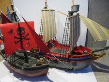 Playmobil,2Schiffe,Piratenflag