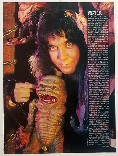 Blackie lawless p - blackie,