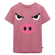 Wütendes Schwein Karneval Fasching Gruppenkostüm Kinder Premium Bio T-Shirt