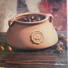 Maroniröster Kastaniengriller Kastanienbräter Maroni Kastanienofen Terrakotta