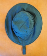 Wachshut Gr. S Oilskin Hut Wanderreiten Waxhat Regenhut Wetterhut Grün Yash ne  