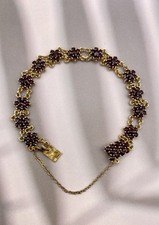 Vintage Granatschmuck Armband