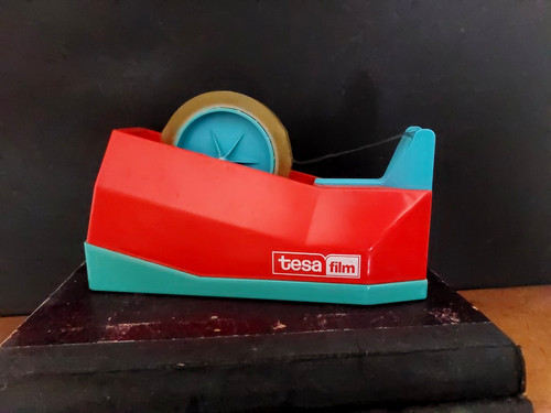 Vintage tesa film abroller - vintage,