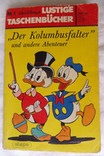 LUSTIGES TASCHENBUCH  Nr. 1  "DER KOLUMBUSFALTER", Nachdruck 1981/82