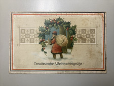 1914 alte AK Treudeutsche Weihnachtsgrüße / Weihnachten Weihnachtsmann