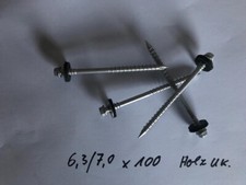 100 Bohrschrauben für Sandwichplatten auf Holz und Beton Untergrund