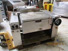 MKN OPTIMA 850  KIPPBRATPFANNE  KIPPER, Kippbräter Kippung mit Kurbel Erd GAS 