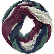 Damen Schal leichter Loop schal Schlauchschal Tuch mit Farbverlauf Viele Farben