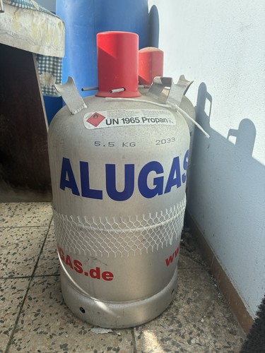 Alu gasflasche leer - gasflasche, kg