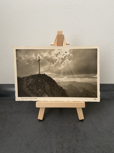 Vintage postkarte ewig - vintage,