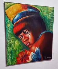 Gemälde Indio Schamane Ethno