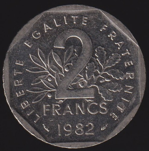 Francs frankreich 1982 - 2,