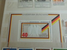 Bund Block 10 25 Jahre Bundesrepublik Deutschland 40 Pf Postfrisch