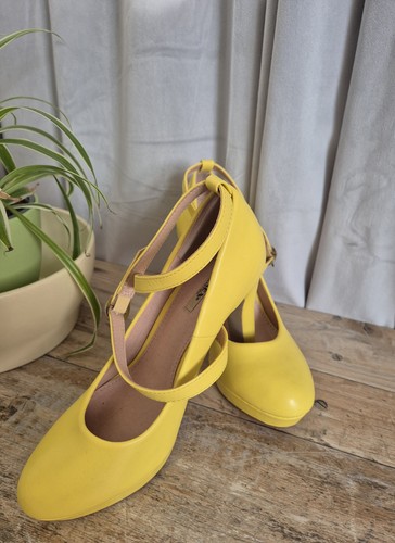 Gelber sommerschuh damen - gelber,