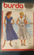 Schnittmuster burda 5794 - Kleider - älteres Modell